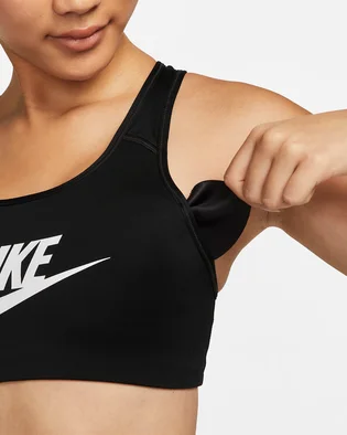 Топ жіночий Nike Swoosh Bra Non Padded Black CN5262-010
