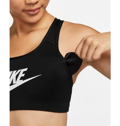 Топ женский Nike Swoosh Bra Non Padded Black CN5262-010
