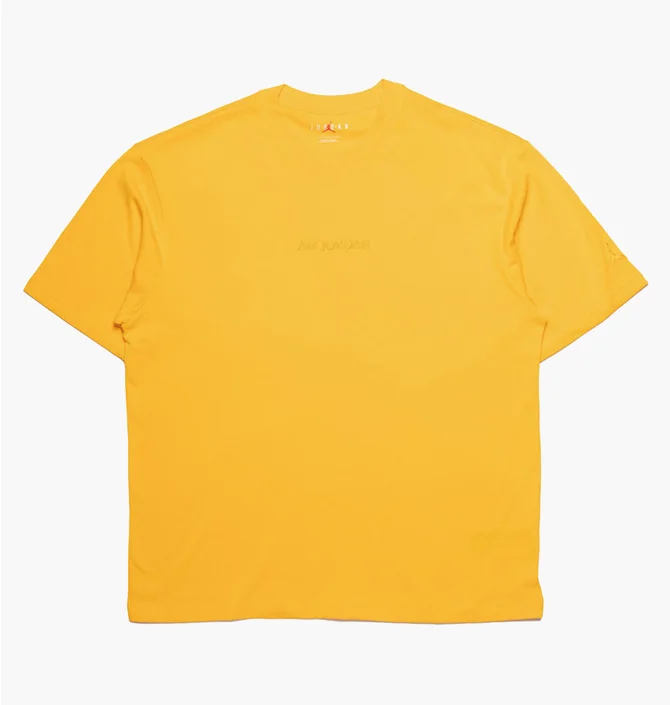 Футболка мужская Air Jordan Wordmark Tee Yellow FJ1969-739