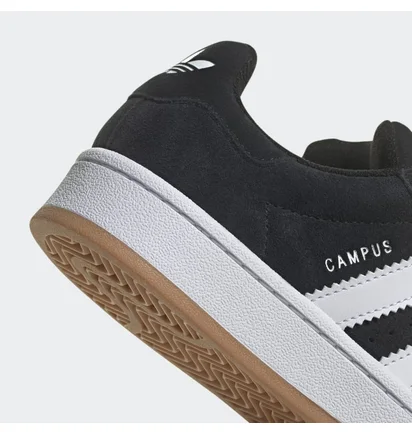 Кроссовки детские Adidas Campus 00S Gum Gs Black HQ6638