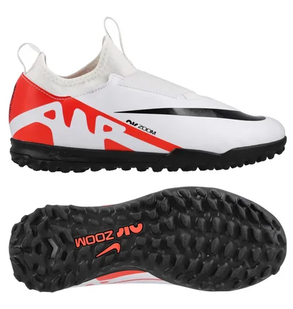 Сороконіжки дитячі Nike Air Zoom Mercurial Vapor 15 Academy Tf White DJ5621-600