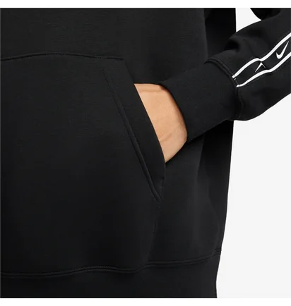 Худи мужское Nike Sportswear Repeat Pullover Fleece Hoodie Black Dx2028-010