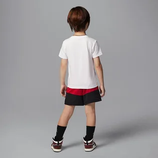 Спортивний костюм дитячий Air Jordan 2-Piece Stacked Mixed Set White/Red 85D767-R78