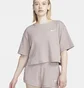 Футболка жіноча Nike W Nsw Rib Jrsy Ss Top Beige DV7870-272