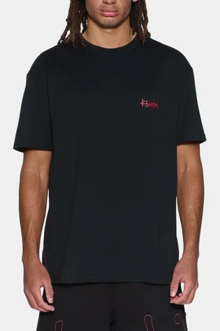 Футболка мужская Ksubi All Day Biggie Ss Tee Bred Black MFA25TE005-BLK