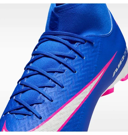 Бутсы унисекс Nike Zm Superfly 10 Acad Fg/Mg Blue FQ1456-446