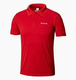 Поло чоловіче Columbia Triple Canyon Tech Polo Red AO1287-613