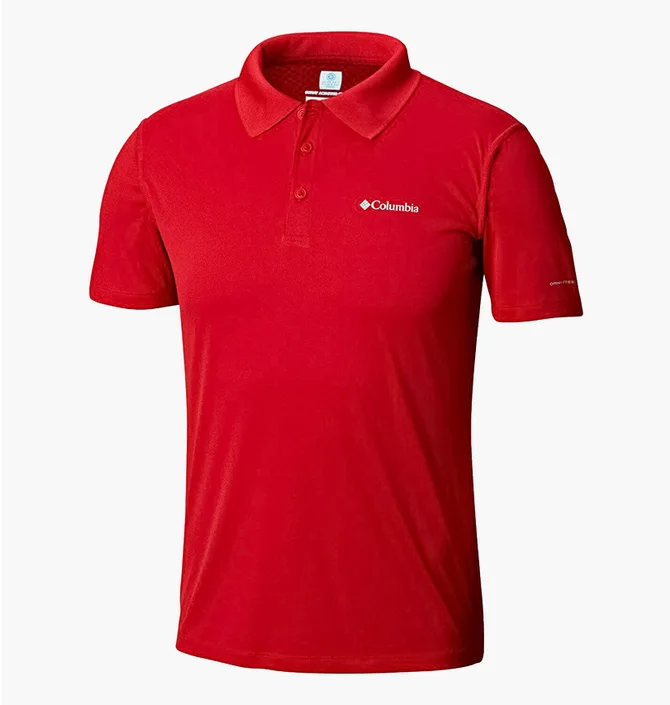 Поло мужское Columbia Triple Canyon Tech Polo Red AO1287-613
