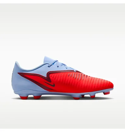 Бутсы унисекс Nike Phantom 6 Low Club Fg/Mg Red/Blue HM8933-400
