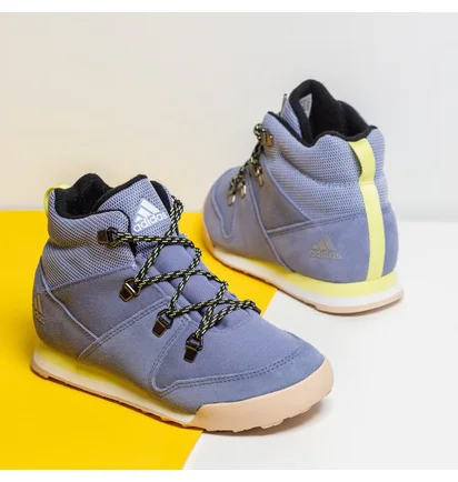 Кроссовки детские Adidas Snowpitch Violet FZ2604