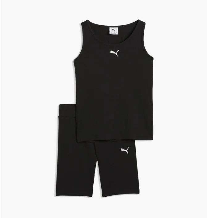 Спортивний костюм дитячий Puma Ess Elevated Rib Black 692477-01