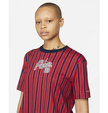 Футболка жіноча Air Jordan Paris Saint-Germain Graphic T-Shirt Red Dm4998-657