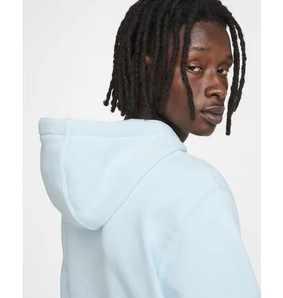 Худи мужское Nike Sportswear Club Fleece Pullover Hoodie Light Blue BV2654-474