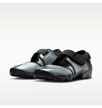 Кроссовки женские Nike Air Rift Leather WomenS Shoes Black/Metallic IH3656-095