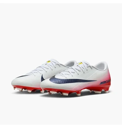 Бутси унісекс Nike Zoom Mercurial Vapor 16 Academy White/Red HJ7332-600