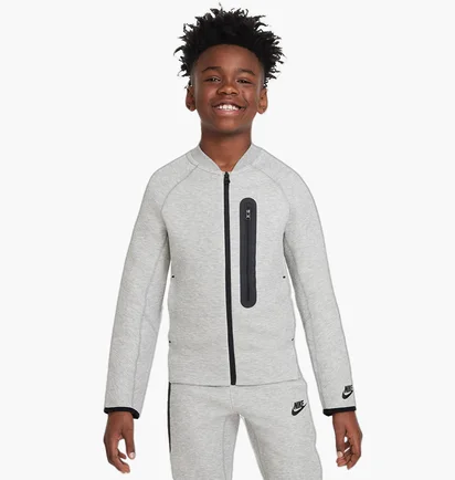 Кофта дитяча Nike B Nsw Tech Fleece Ssnl Fz Grey FD3297-063