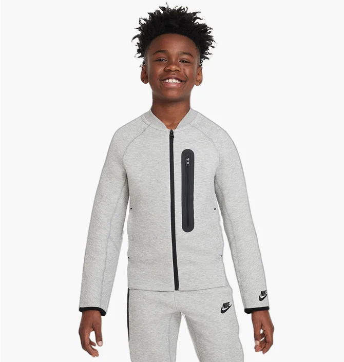 Кофта дитяча Nike B Nsw Tech Fleece Ssnl Fz Grey FD3297-063