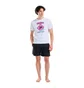 Футболка мужская Arena Slippery Surface Print White 011332-100