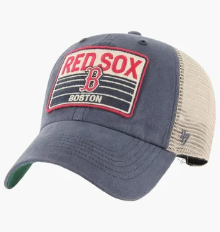 Кепка унісекс 47 Brand Boston Red Sox Four Stroke Grey/Beige FRSTK02BXP-VN