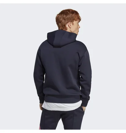 Худі чоловіче Adidas Future Icons Badge Of Sport Hoodie Blue Ic3747