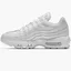 Кросівки жіночі Nike Air Max 95 Essential All White 307960-108