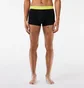 Трусы мужские Lacoste Logo Waist Trunks Black (3 шт) 5H3401-51