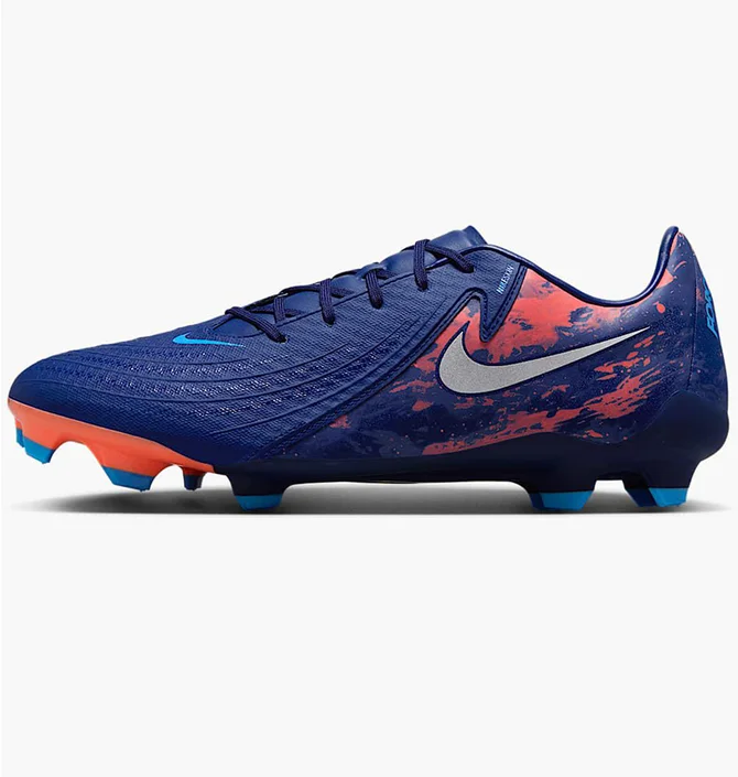 Бутсы унисекс Nike Phantom Gx Ii Academy Fg/Mg Eh Blue HF1609-400