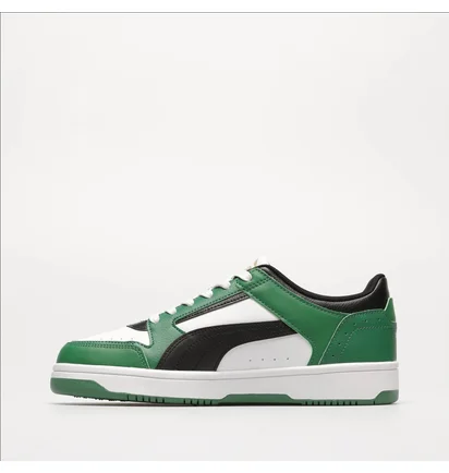 Кеди чоловічі Puma Rebound Joy Low White/Green 380747-26
