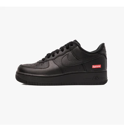 Кроссовки мужские Nike Air Force 1 Low Supreme Black Cu9225-001