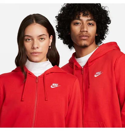 Спортивный костюм унисекс Nike Nsw Club Flc Fz Red DQ5471-657__DQ5174-657