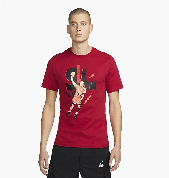 Футболка мужская Air Jordan Game 5 Red DH8948-687