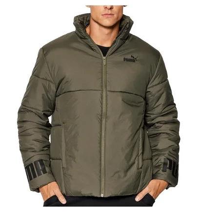 Куртка чоловіча Puma Essentials Padded Jacket Olive 587689-44
