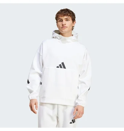 Худи мужское Adidas Z.N.E. Hoodie White JF2454