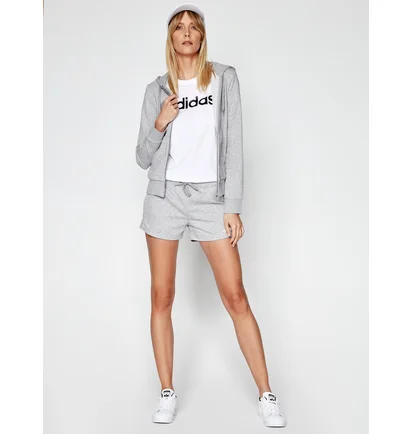 Толстовка женская Adidas Essentials Solid Grey DU0664