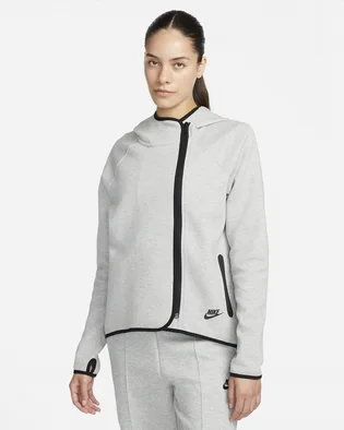 Кофта женская Nike Sportswear Tech Fleece Og Grey FN4164-063