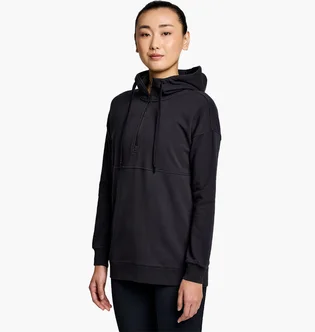 Худі жіноче Saucony Recovery Zip Tunic Black 800469-BKA3