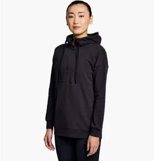 Худі жіноче Saucony Recovery Zip Tunic Black 800469-BKA3