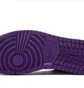 Кросівки чоловічі Air Jordan 1 Low Violet/Black 553558-501
