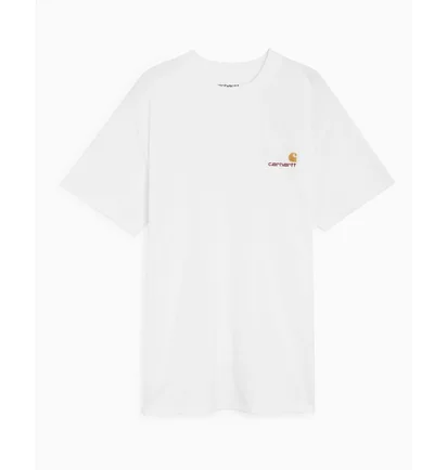 Футболка мужская Carhartt Wip American Script T-Shirt White I029956-02XX