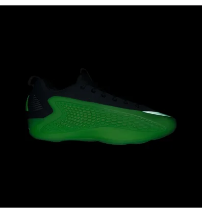 Кроссовки унисекс Adidas Anthony Edwards 1 Lucid Lime Low Basketball Shoes Green/Black JI4065
