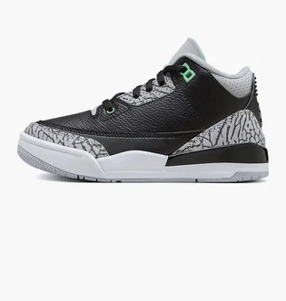 Кроссовки детские Air Jordan 3 Retro Ps Black DM0966-031