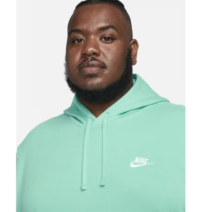 Худі чоловіче Nike Sportswear Club Fleece Pullover Hoodie Turquoise Bv2654-369