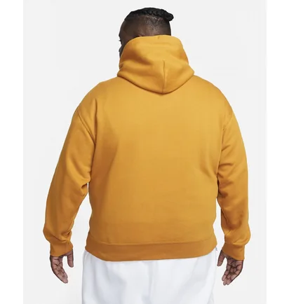 Худі чоловіче Nike Solo Swoosh MenS Fleece Pullover Hoodie Yellow DX1355-754