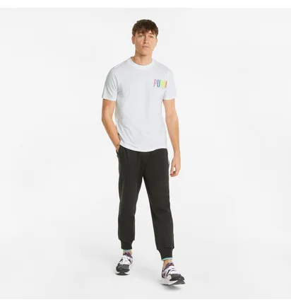 Футболка чоловіча Puma Sportswear By Graphic Tee White 533623-02