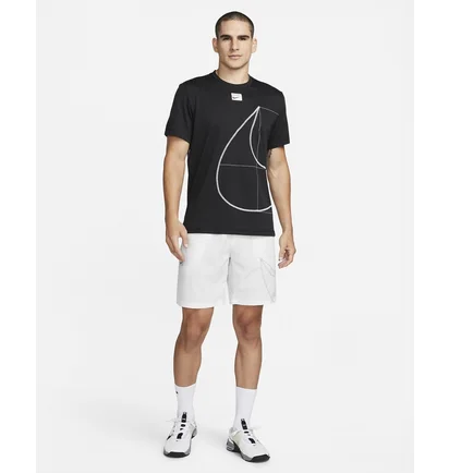 Футболка чоловіча Nike Dri-Fit Q5 MenS Short-Sleeve Fitness Top Black DQ6626-010