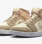 Кроссовки женские Air Jordan W 1 Mid Se Beige DV0427-102