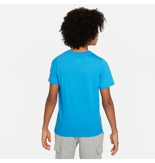 Футболка дитяча Nike Shirt K Nsw Tee Boxy Light Blue FN9614-435