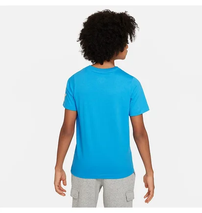 Футболка детская Nike Shirt K Nsw Tee Boxy Light Blue FN9614-435