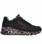Кросівки жіночі Skechers Uno Loving Love Black 155506-BBK