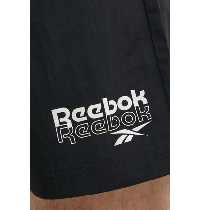 Шорты унисекс Reebok Stack Logo Shorts Black 100076381